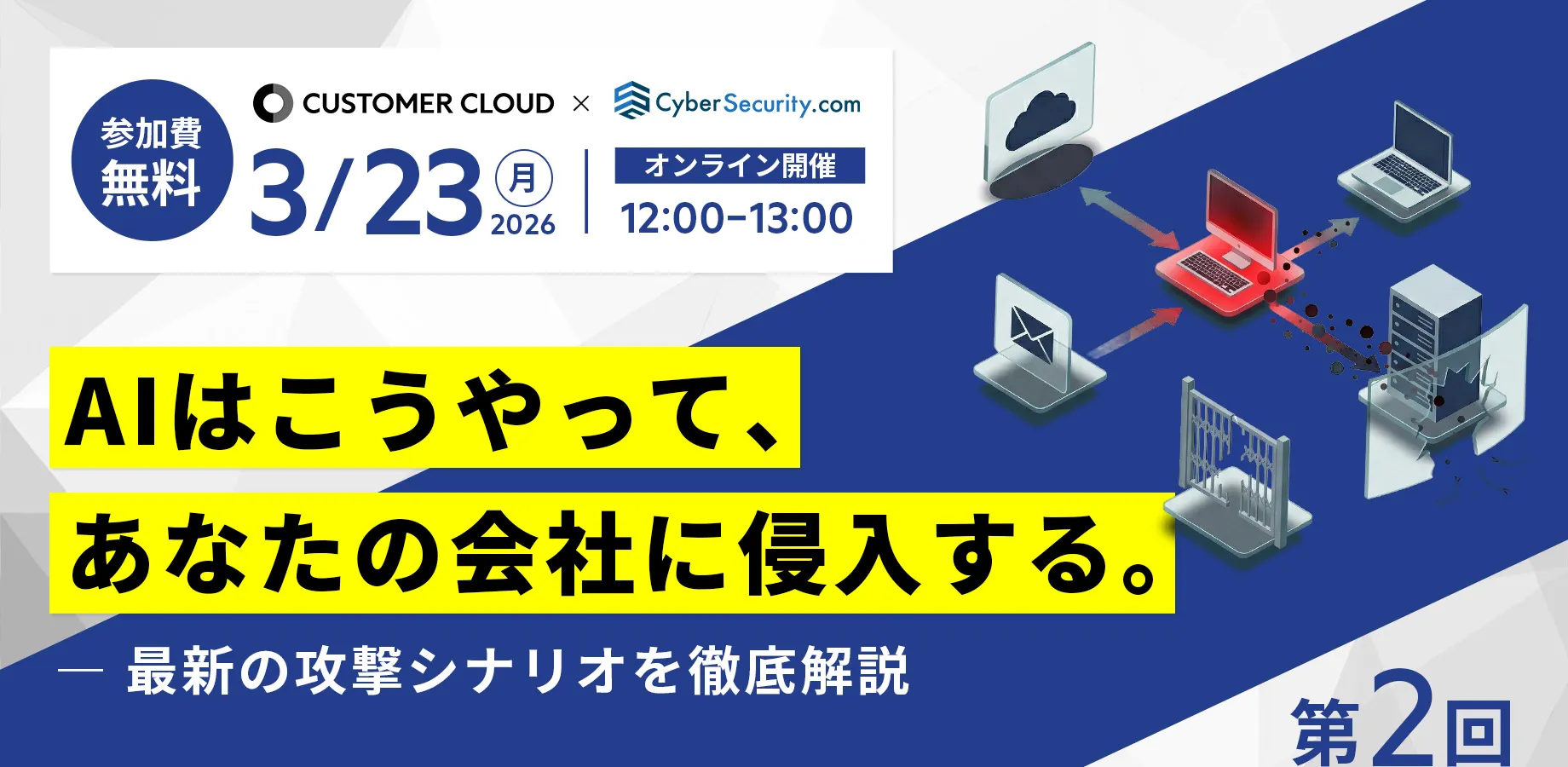 第2回セミナー：AIはこうやって、あなたの会社に侵入する。